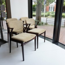 Rosewood dining chair 4pset / ローズウッド ダイニングチェア 4脚セット / Slagelse Mobelvaerk Danish Furniture Makers Quality Control Gaston y Daniela(ガストンダニエラ)