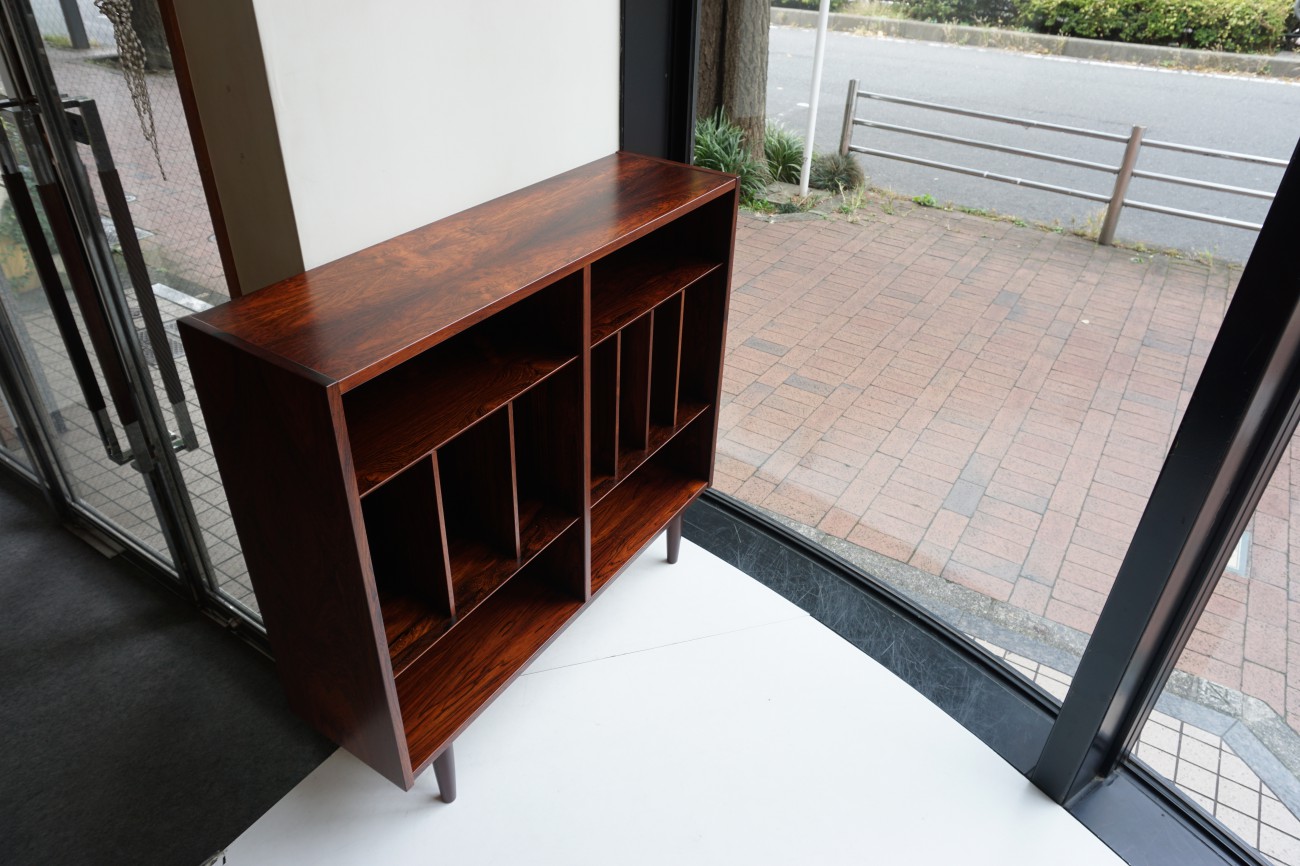Rosewood book case / ローズウッド ブックケース(本棚) LP アナログ レコード