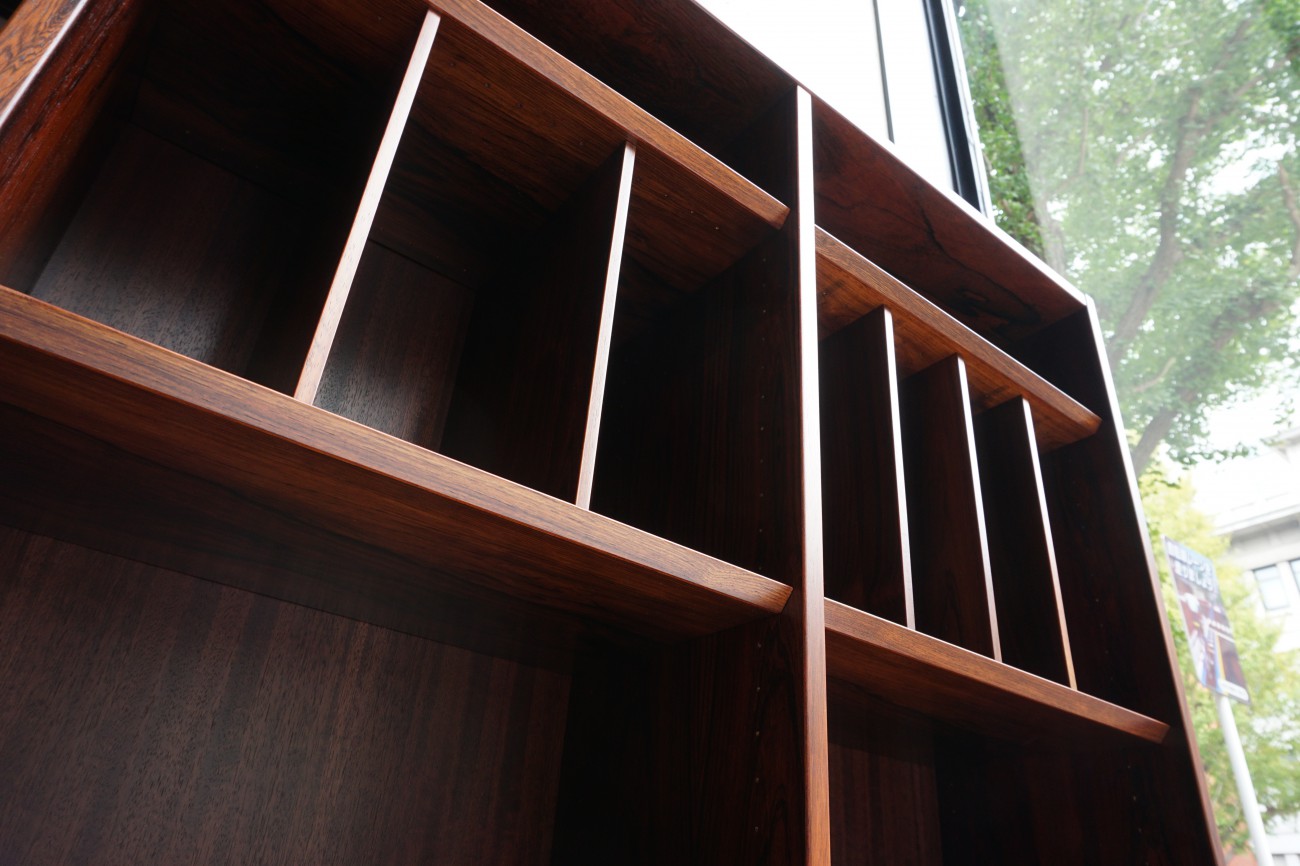 Rosewood book case / ローズウッド ブックケース(本棚) LP アナログ レコード