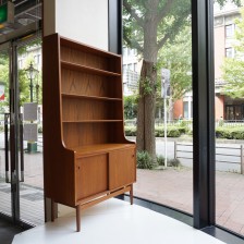 Johannes sorth teak book shelf Bornholms Mobelfabrik / チーク ブックシェルフ