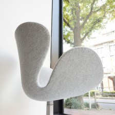 Swan chair Arne Jacobsen FRITZ HANSEN Kvadrat Hallingdal 65 / スワンチェア アルネヤコブセン　フリッツハンセン　クヴァドラ ハリンダル65 ビンテージ北欧家具