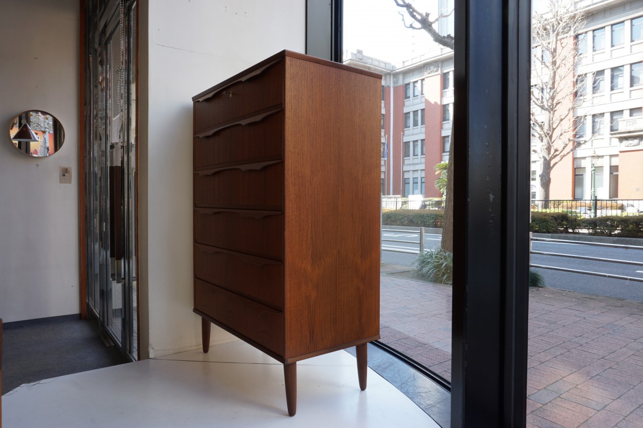 Teak chest / チーク チェスト（6段） « 過去販売商品 « キャビネット 