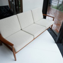 Grete Jalk sofa Model.118 Teak CADO（France & son） kvadrat / グレーテ・ヤルク ソファ チーク クヴァドラ