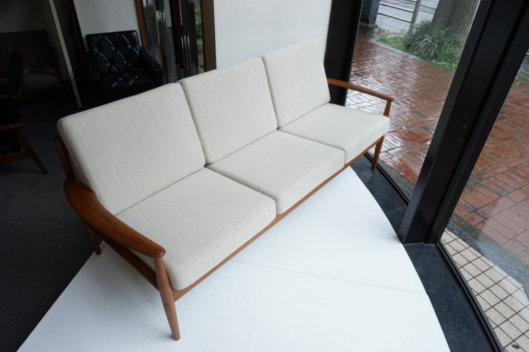 Grete Jalk sofa Model.118 Teak CADO(France & son) kvadrat / グレーテ・ヤルク ソファ チーク クヴァドラ
