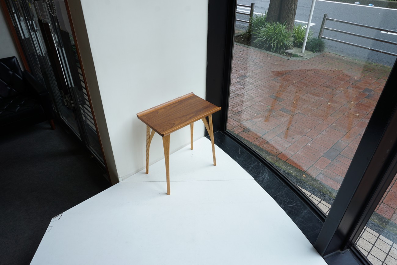 オリジナルスモールテーブル チーク×オーク / DECO-BOCO Original Small table　（オーダー　コンパクト　サイド）