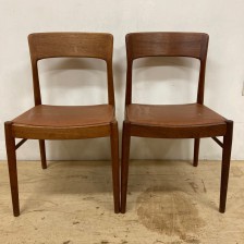 Chair Teak / チーク ダイニングチェア　/ stock2108-20（メンテナンス前）ビンテージ北欧家具