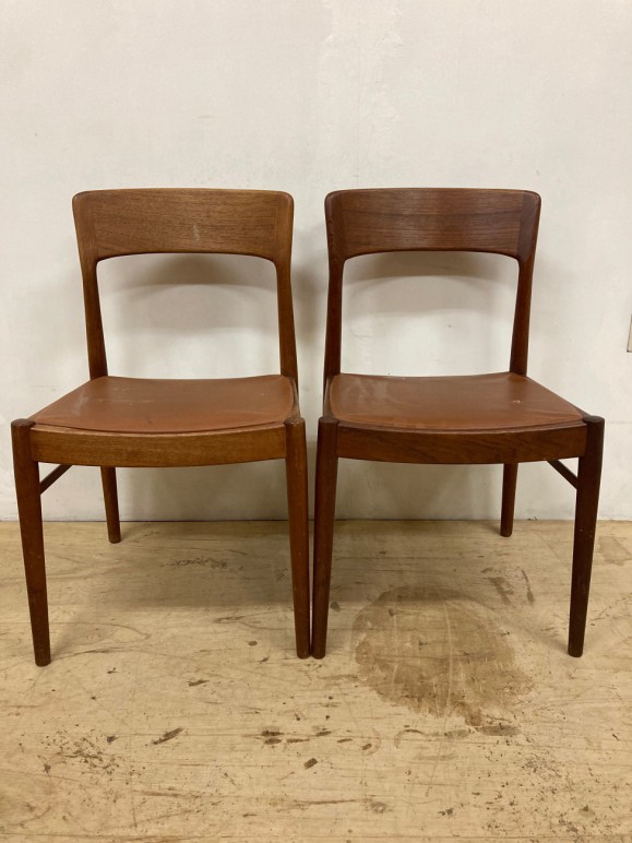 Chair Teak / チーク ダイニングチェア / stock2108-20(メンテナンス前)ビンテージ北欧家具