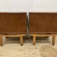 Chest / チークxオーク　チェスト　ナイトテーブル / stock2108-14（メンテナンス前　ビンテージ北欧家具