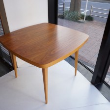 TeaK×Beech Dining table treman / チーク×ビーチ スクエア エクステンション ダイニングテーブル ビンテージ北欧家具