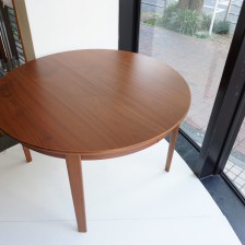 Teak round dining table / チーク ラウンド エクステンション ダイニングテーブル