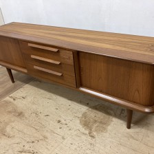 Teak Sideboard / チーク サイドボード 蛇腹 / stock2108-2（メンテナンス前）ビンテージ北欧家具