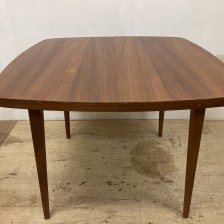 Teak Square Dining table treman / チーク スクエア エクステンション ダイニングテーブル / stock2108-32（メンテナンス前）ビンテージ北欧家具