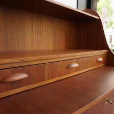 Teak Writing bureau / チーク ライティングビューロ ビンテージ北欧家具