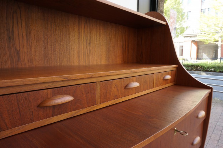 Teak Writing bureau / チーク ライティングビューロ ビンテージ北欧家具