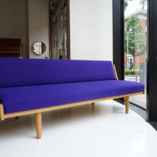 Hans J.Wegner GE258（GE6） Daybed sofa Oak GETAMA kvadrat Hallingdal 65 / ハンス・ウェグナーデザイン ゲタマ社製 ビンテージのデイベット オーク材 クヴァドラ ハリンダル65