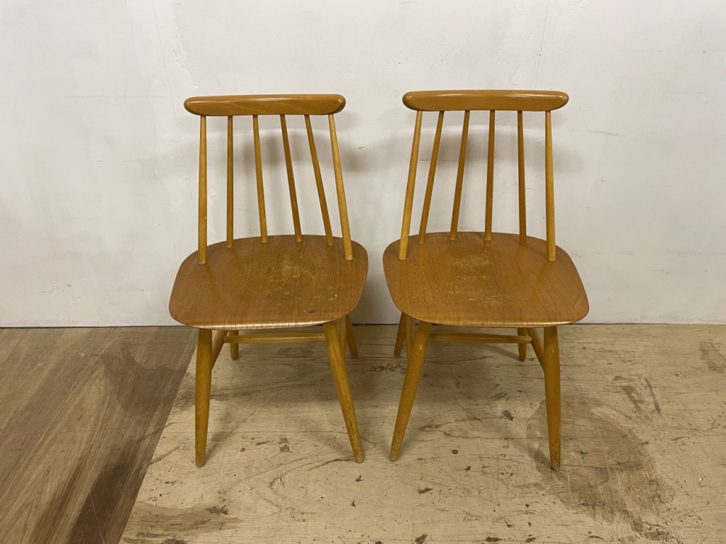 ファネットチェア（Fanett chair）/ イルマリ・タピオヴァーラ（Ilmari Tapiovaara）/ チークx ビーチ（Teak x Beech）