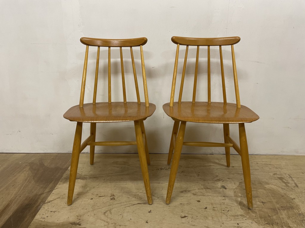 ファネットチェア（Fanett chair）/ イルマリ・タピオヴァーラ（Ilmari Tapiovaara）/ チークx ビーチ（Teak x Beech）