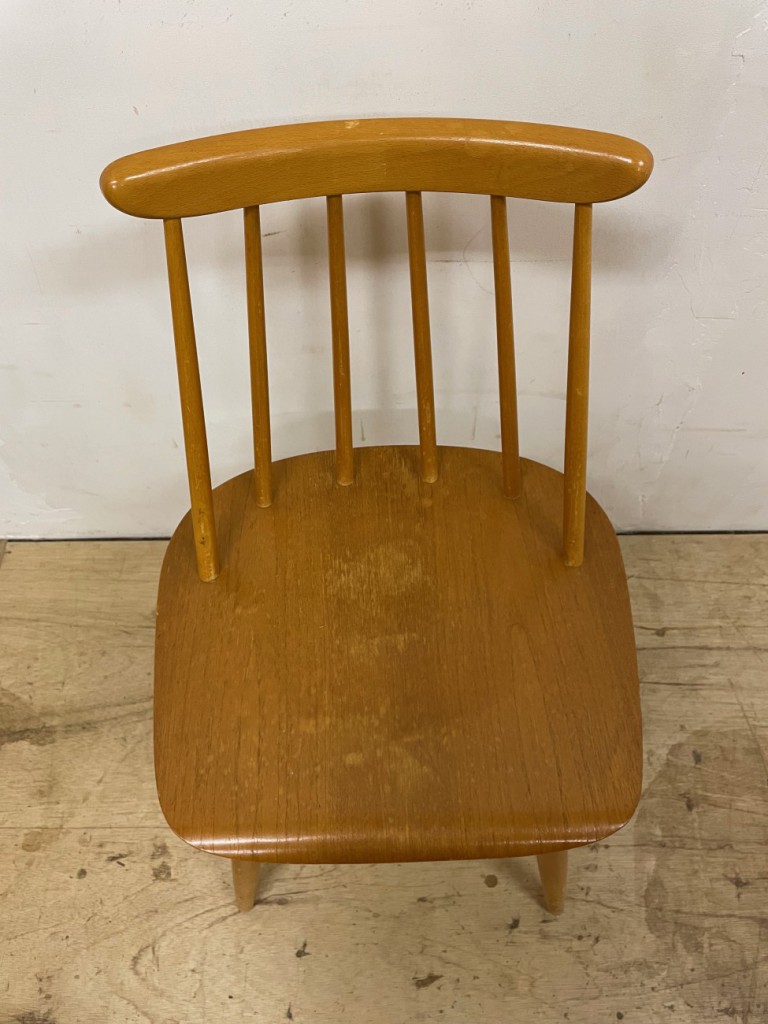 ファネットチェア（Fanett chair）/ イルマリ・タピオヴァーラ（Ilmari Tapiovaara）/ チークx ビーチ（Teak x Beech）