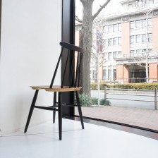 Fanett chair Ilmari Tapiovaara Teak×Beech　/　ファネットチェア　イルマリ・タピオヴァーラ　チーク×ビーチ（ブラック）