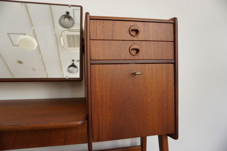 TeakxBeech Dresser / チークxビーチ ドレッサー ビンテージ北欧家具