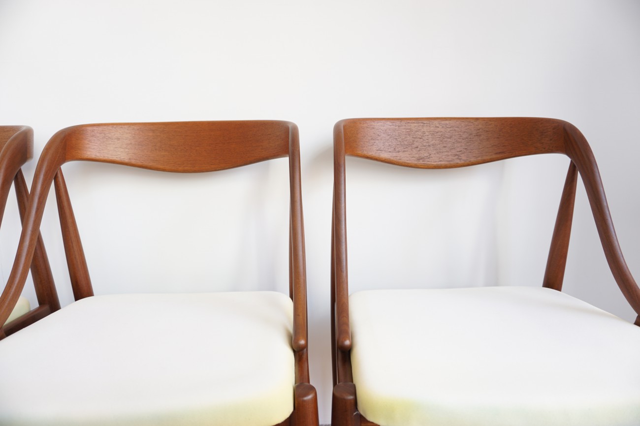 Johannes Andersen Uldum Mobelfabrik Dining chair 2or4pset
