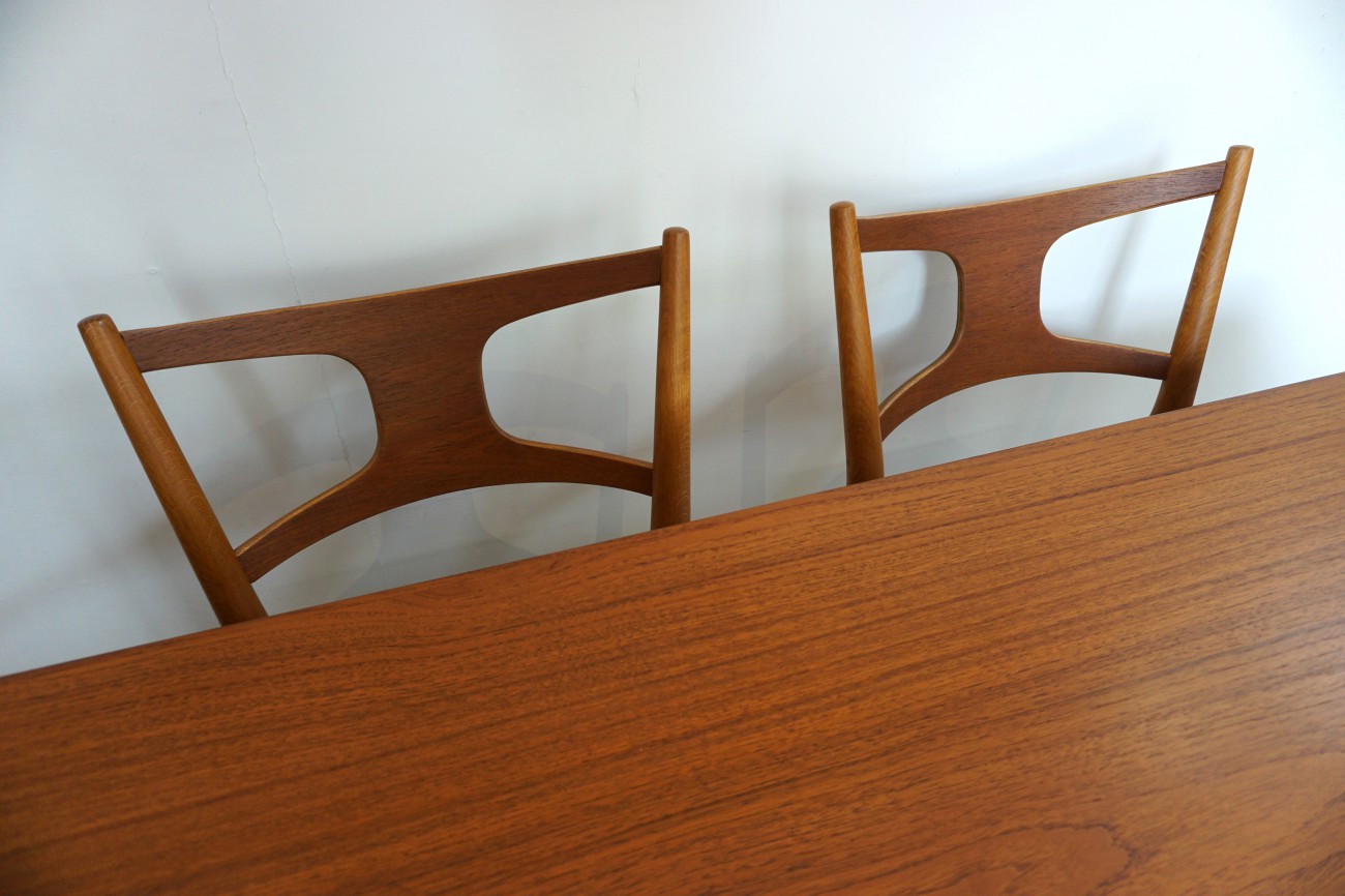 Kurt Ostervig Model.46 Teak×Oak Dining chair Randers Mobelfabrik カート ウストヴィ