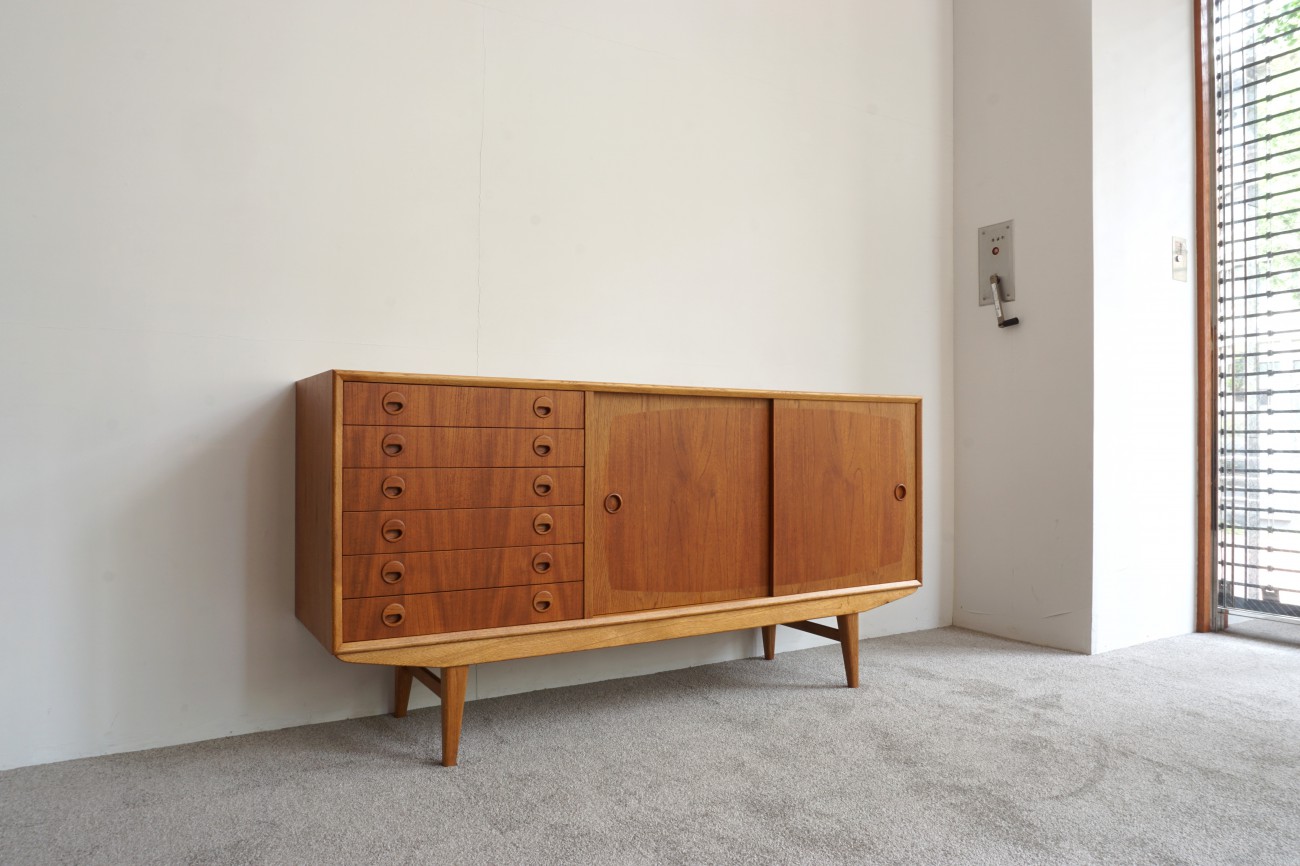 Teak×Oak Sideboard チーク×オーク サイドボード