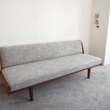 Hans J.Wegner GE258（GE6） Daybed sofa Teak GETAMA / ハンスウェグナー デイベッド ソファ チーク丸脚 ゲタマ