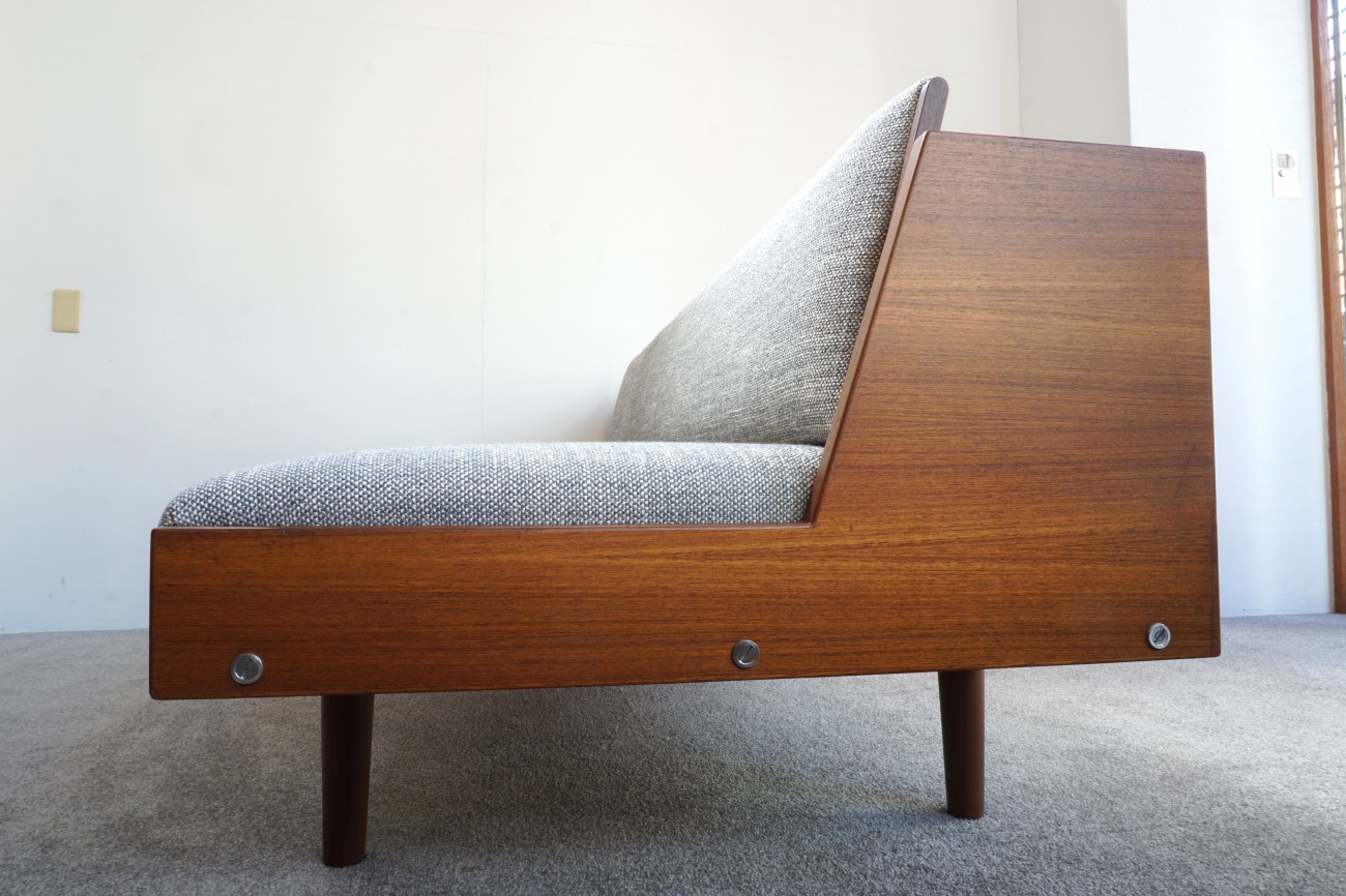 Hans J.Wegner GE258(GE6) Daybed sofa Teak GETAMA / ハンスウェグナー デイベッド ソファ チーク丸脚 ゲタマ
