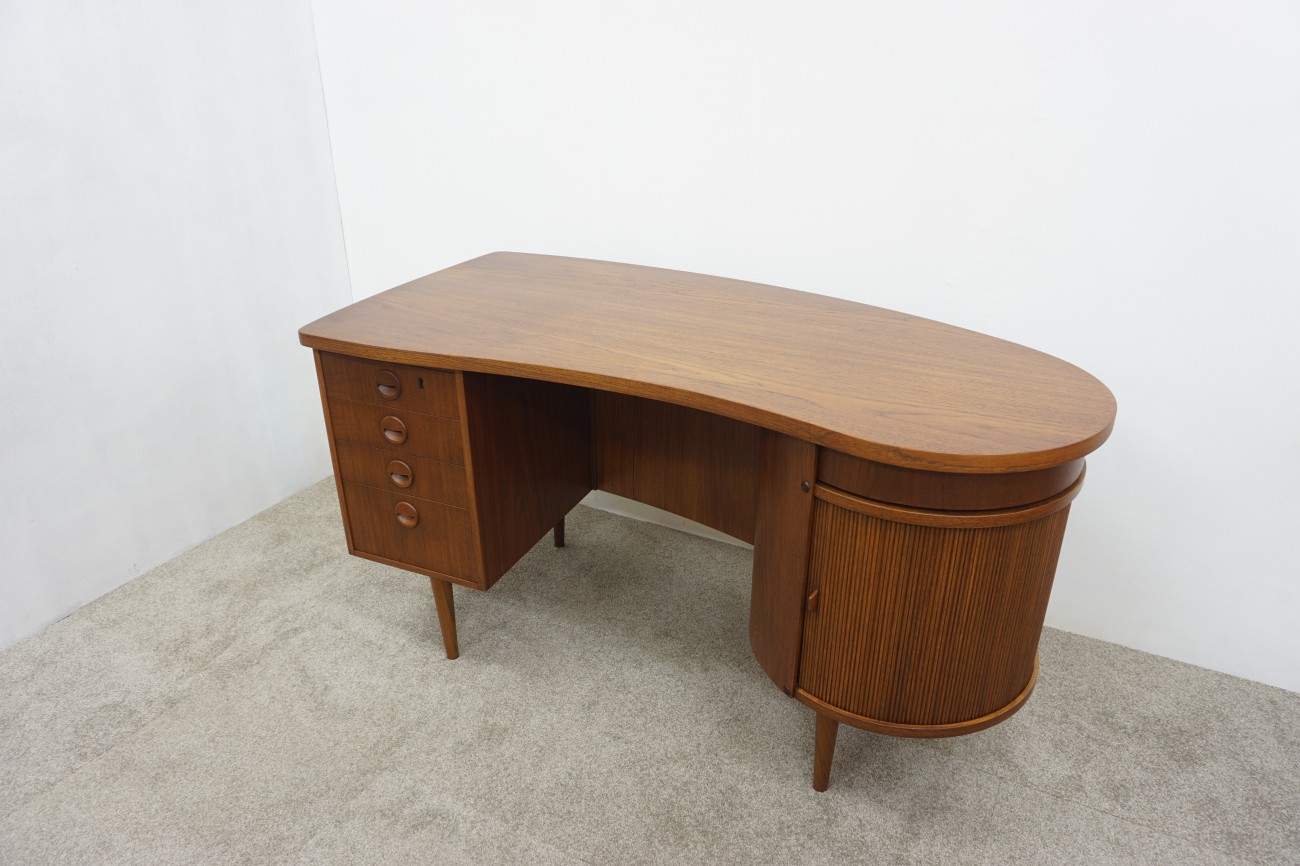 Kai Kristiansen Teak Kidney Desk Model 54（FM54）/ カイクリスチャンセン チーク キドニーデスク ヴィンテージ